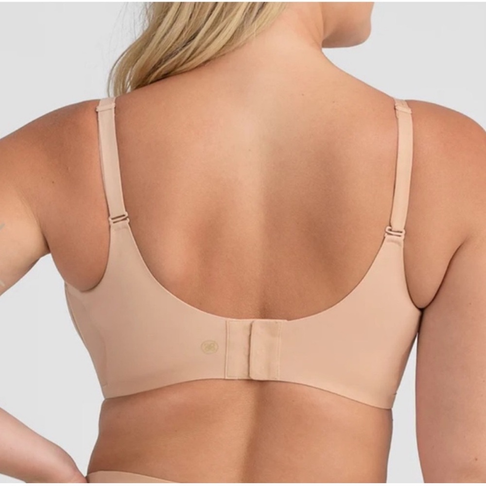 HoneyLove NWT Crossover Bra Sand Size Medium 36 B/C - Picture 2 of 9
